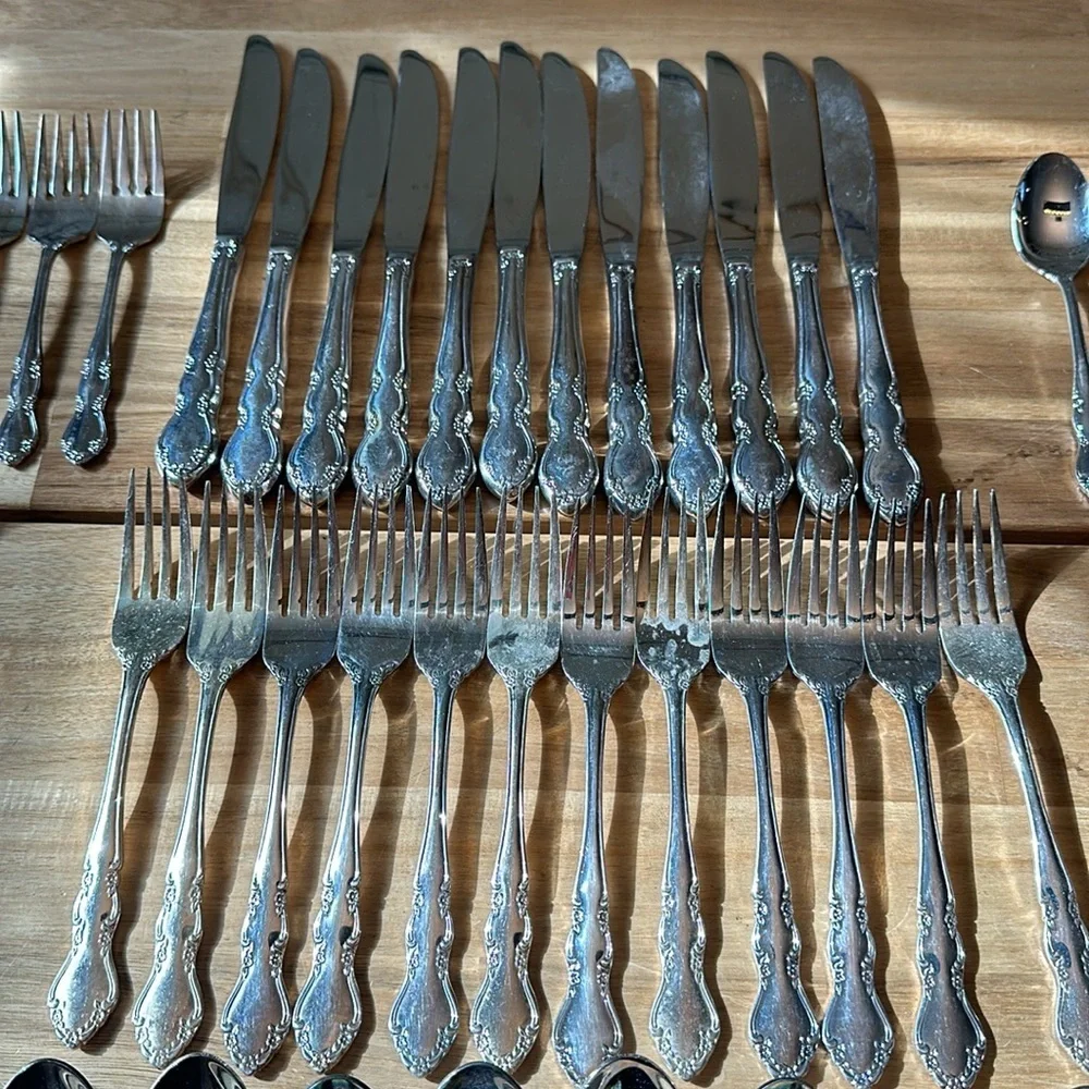 RETRONEU Korea k18 flatware set 60pcs